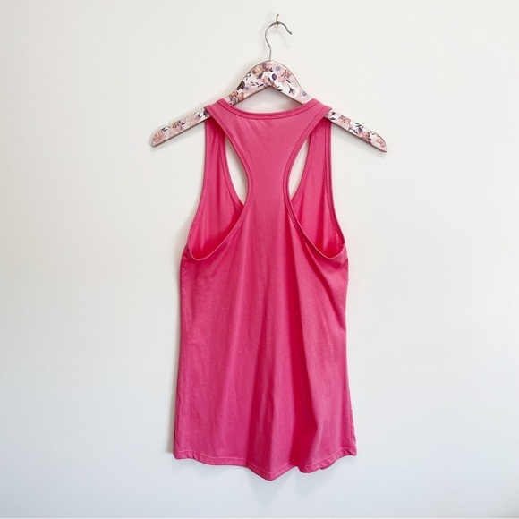 NEW Pink HELLO SUNSHINE Racerback Tank Top! Medium - Picture 8 of 8